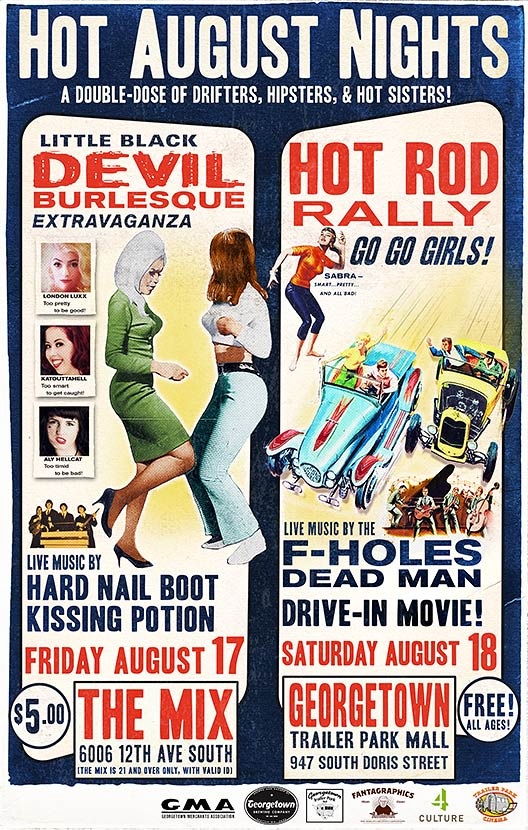 ‘Hot August Nights’ is the place to be for hot rods, burlesque and rock